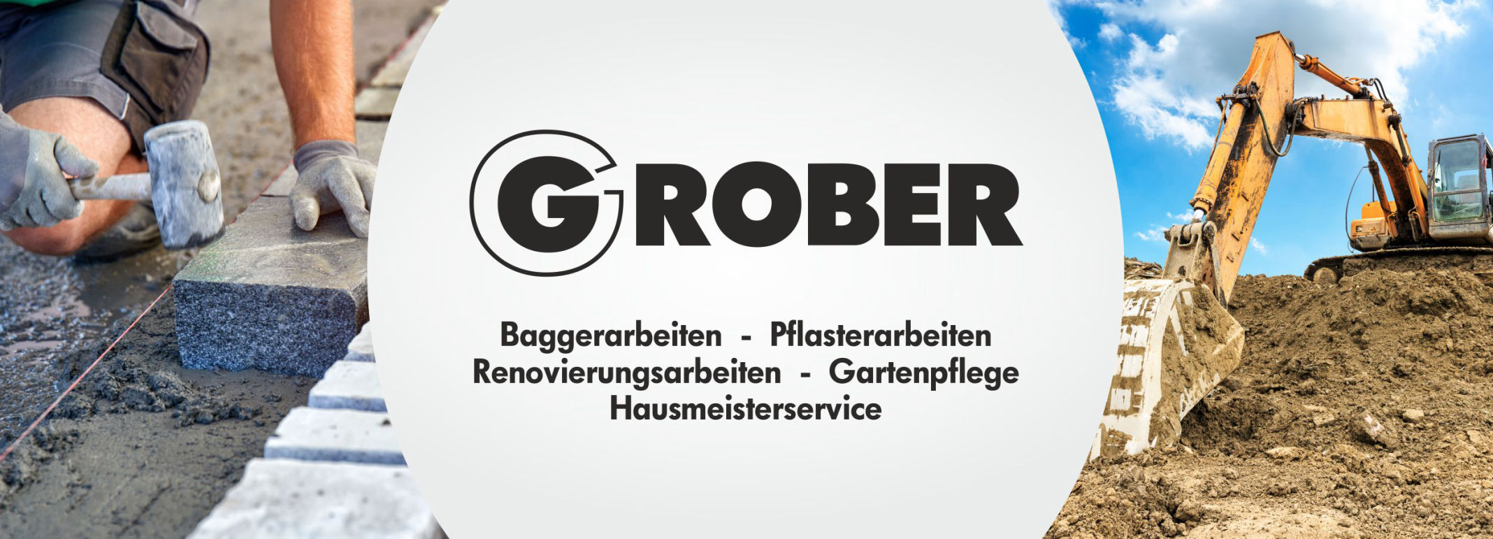 GROBER - Bagger und Pflasterarbeiten